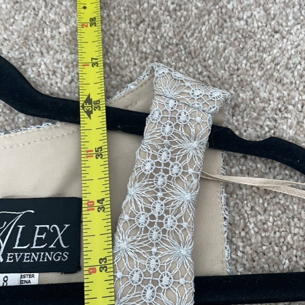 NWT Alex Evenings Platinum Special Occasion Dress - Picture 12 of 12